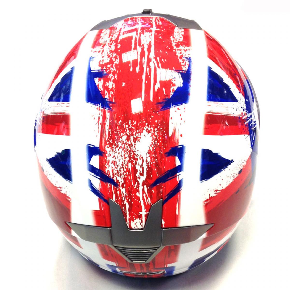 BOX BX1 Jack Union Jack design full face motorcycle crash helmet. eBay