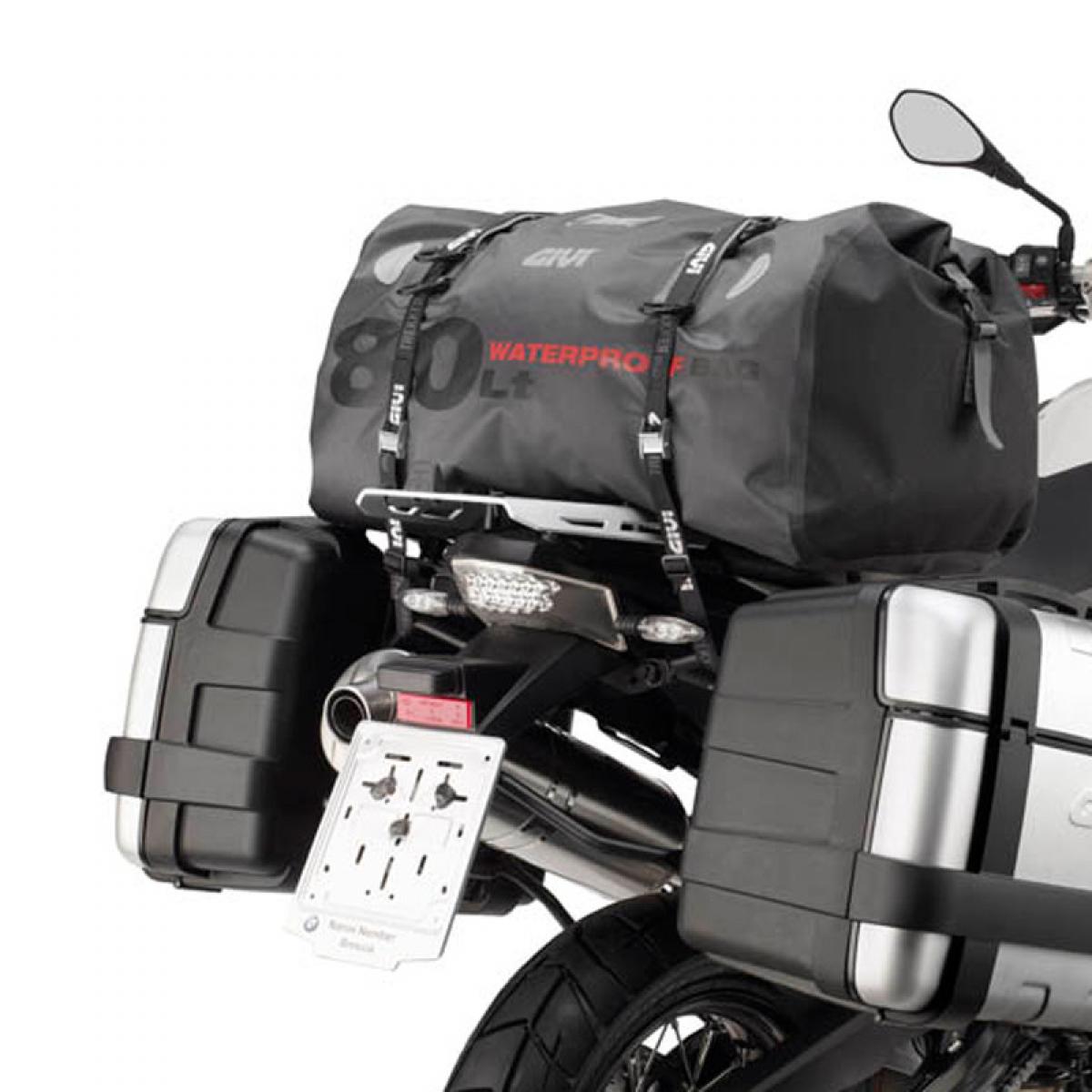 Givi WP401 80 Litre Waterproof Motorcycle Roll Bag Tail Pack | eBay