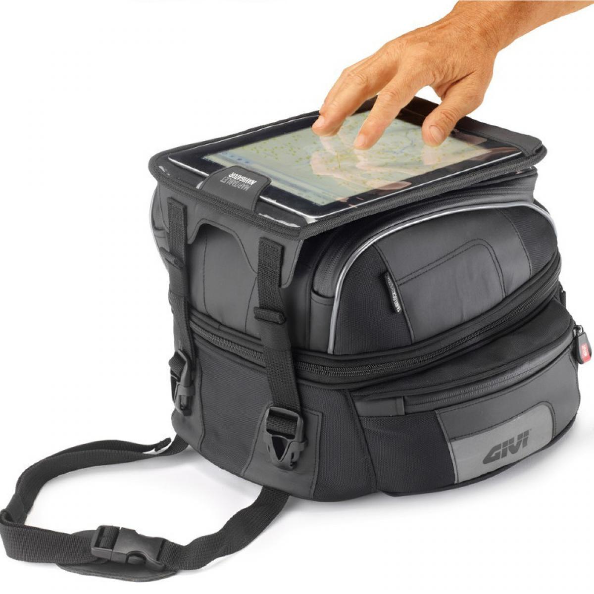Givi Tanklock Expandable 25Ltr Tank Bag XS306 With I Pad Holder UK Givi stockist eBay