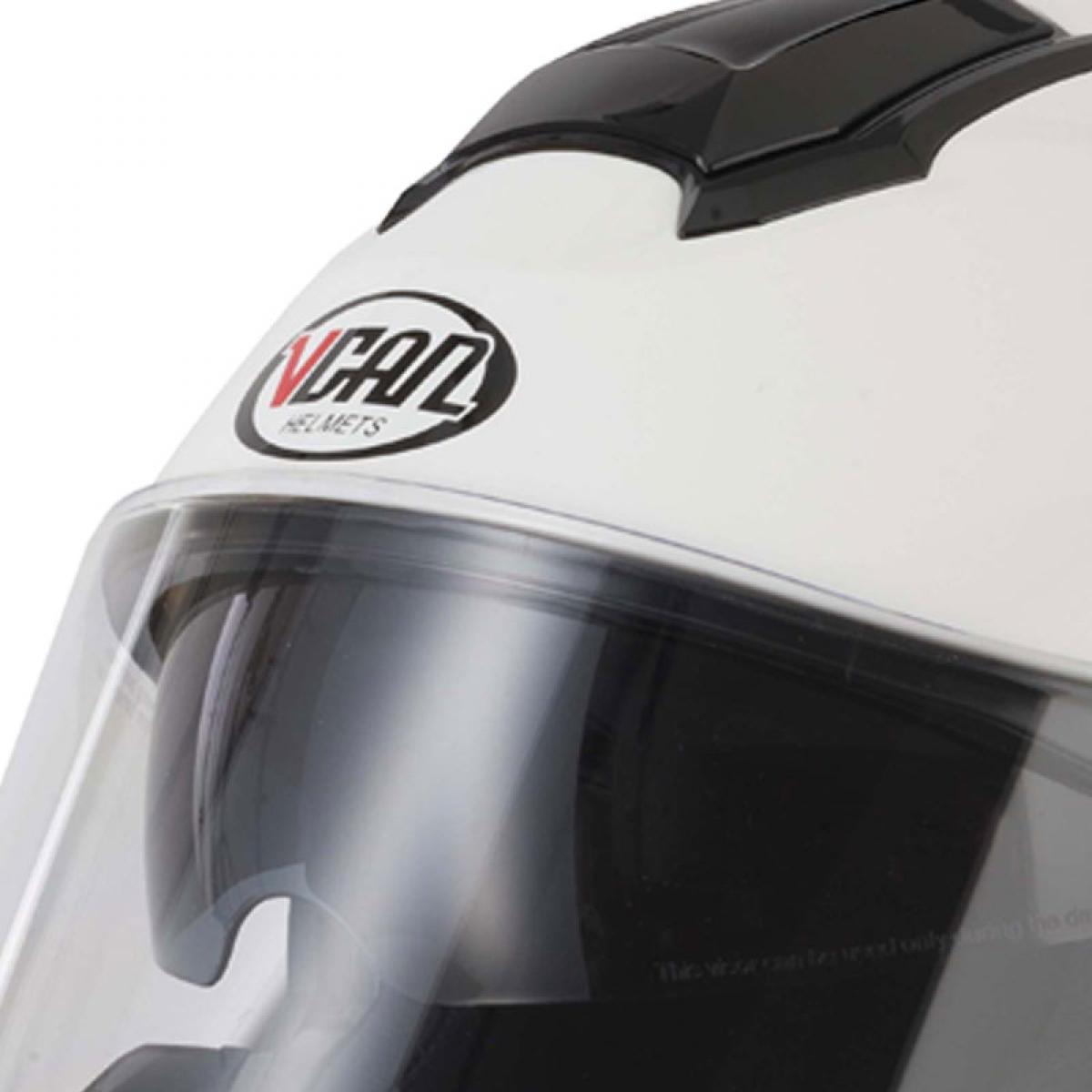 VCAN V271 flip front motorcycle helmet with integrated Bluetooth Comms