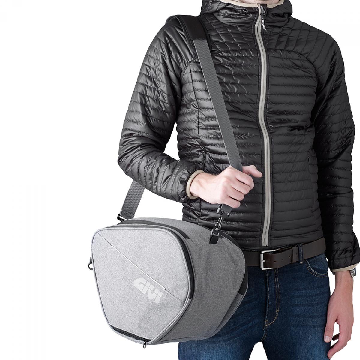 Givi EA105GR EasyT Urban Scooter Tunnel Bag 15 Litres Grey eBay