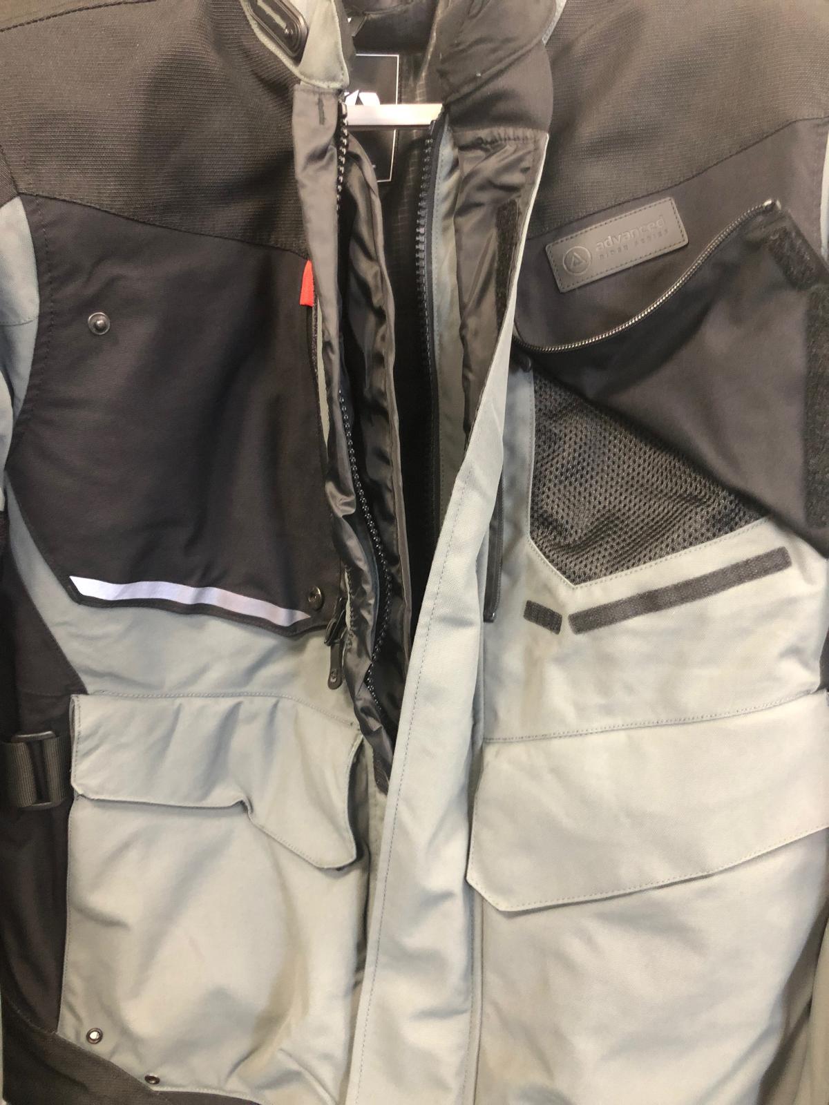 Oxford Mondial Laminated Ride Recomended Motorcycle Jacket - Tech Grey