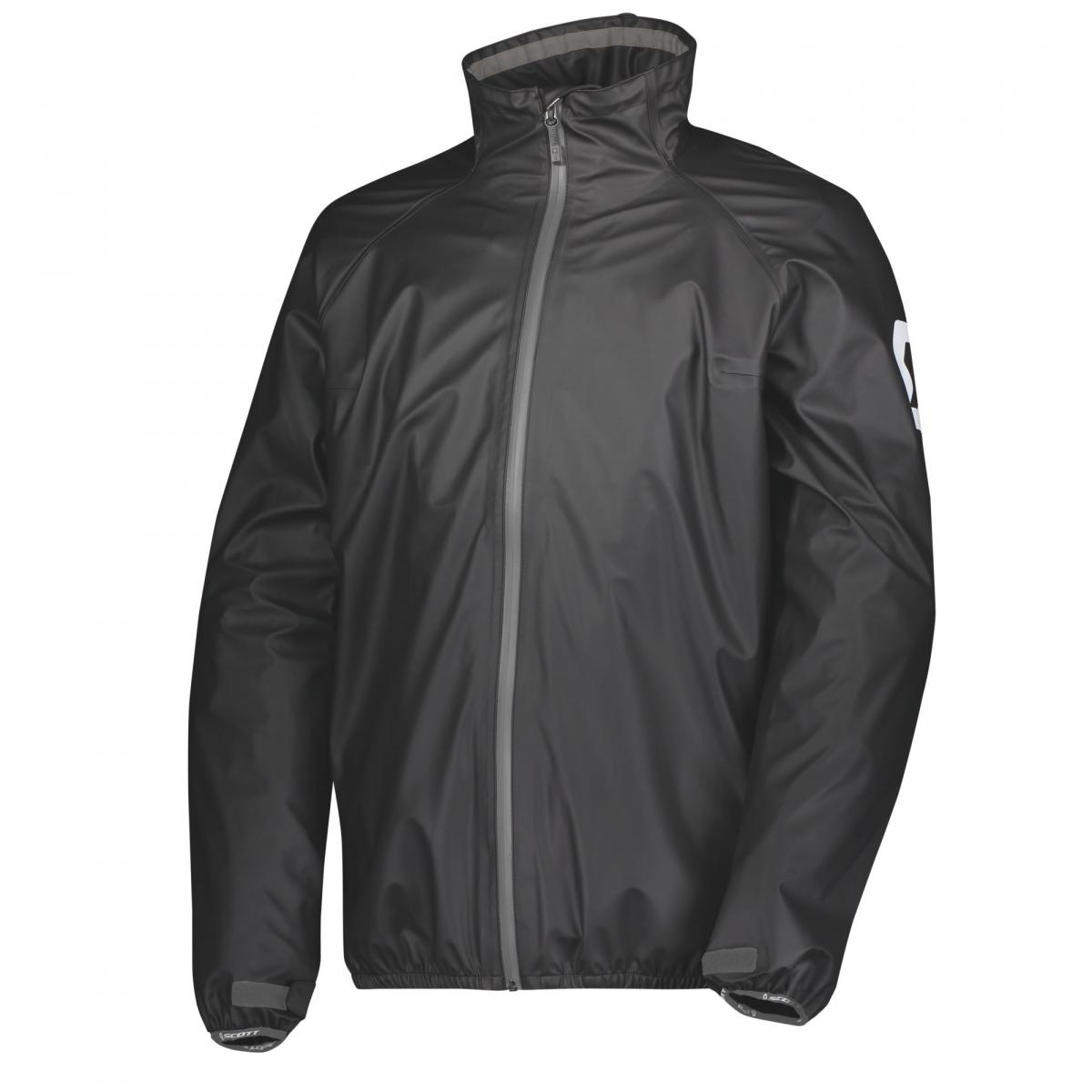 Scott Ergonomic Pro DP Motorcycle / Bicycle Rain Jacket - Black | eBay